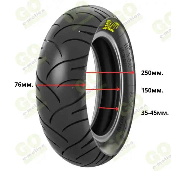 Βάνσχνα Γκούμα PMT 10x3.0 75250R60 - Γκαλερί 1