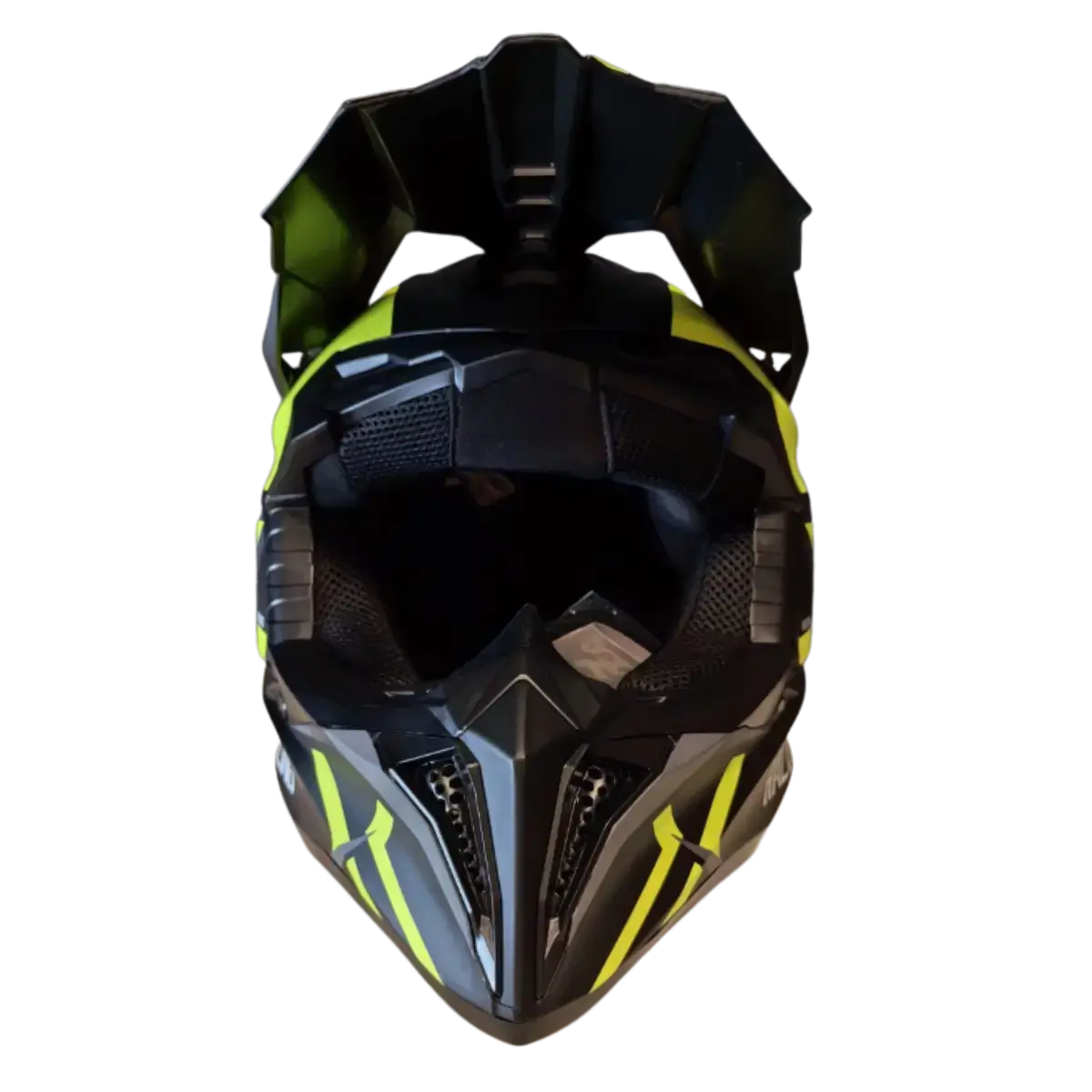 Kranos Offroad Mavro Mat Me Prasino Geiso Emprosthia Opsi