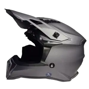 Κράνος μοτοσικλέτας Fgn A40 Γκρι ματ